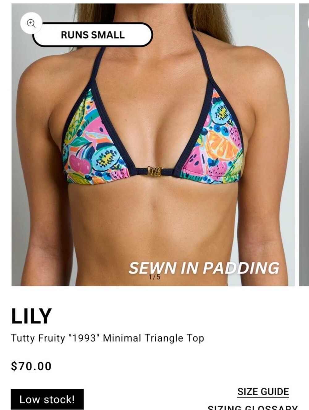93 Play Street Lily In Tutty Fruity- Size XS